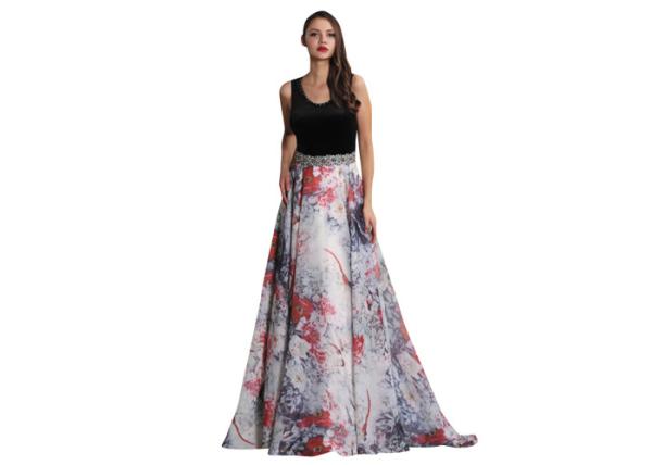 Beautiful Sleeveless Elegant European Style Evening Dresses For Banquet