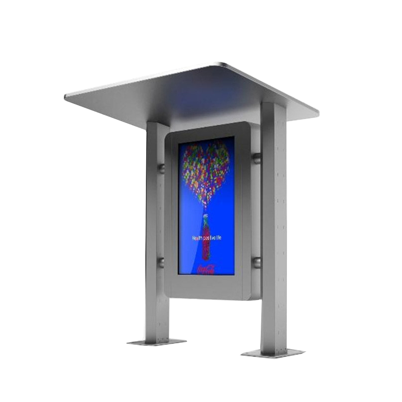 Floor Standing Outdoor Digital Signage Advertising Kiosk Touch Screen 2000cd/㎡