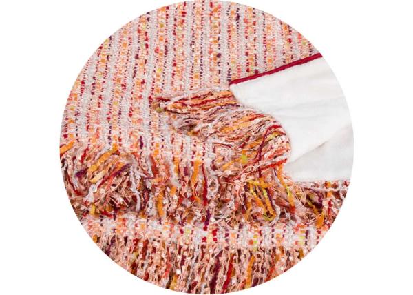 Midweight Fabric Couch Throw Blanket Multiple Colors Pattern Customized