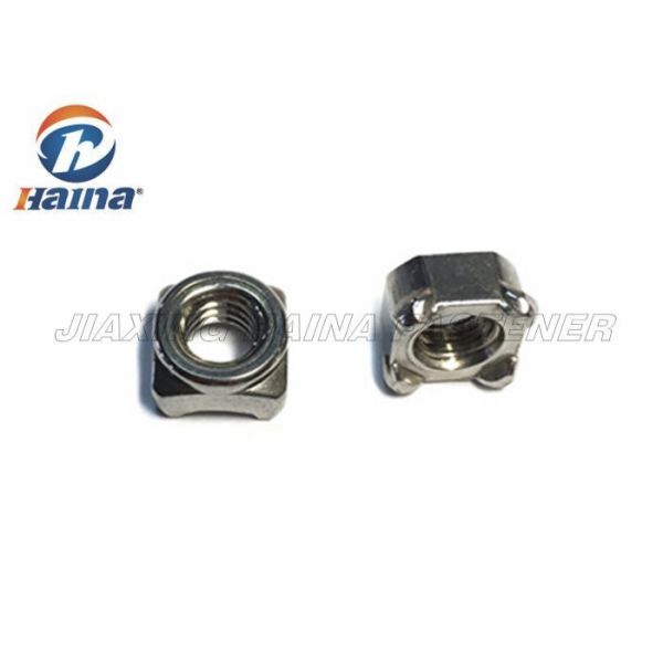 Stainless Steel 304 316 A2-70 DIN928 M8 Square Weld Nuts with Uniform