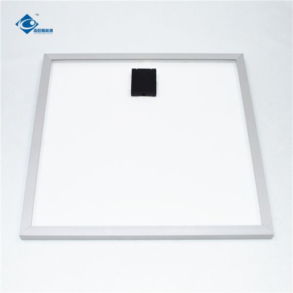Панель панели солнечных батарей 6V 18W ZW-18W-6V mono кристаллическая прозрачная солнечная фотовольтайческая