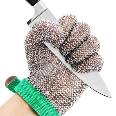 Cut Resistant Stainless Steel Safety Glove For Meat Food Processing