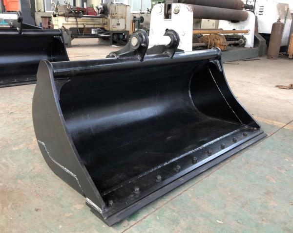 48 Width Backhoe Mud Bucket  Hardened Alloy For Ditch And Trench Cleaning