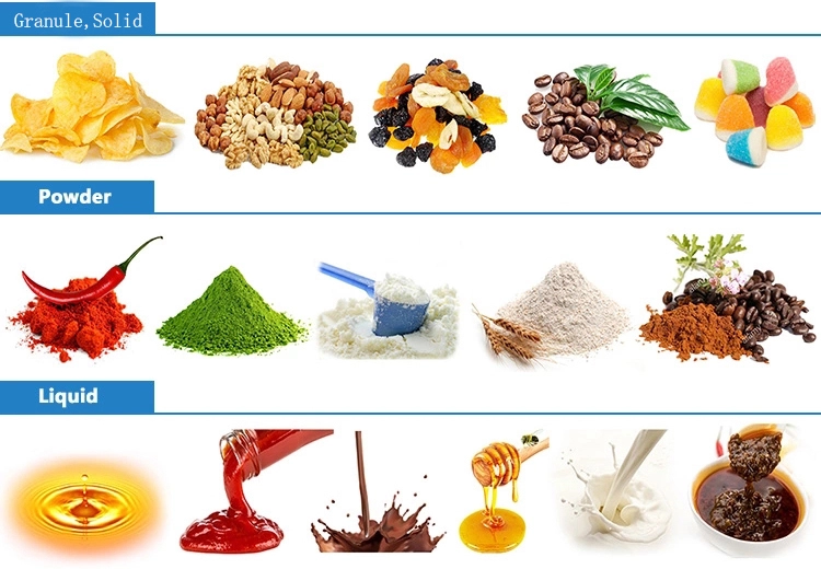 Flat Pouch Rotary 45 Pouches/Min Stand Up Pouch Packing Machine