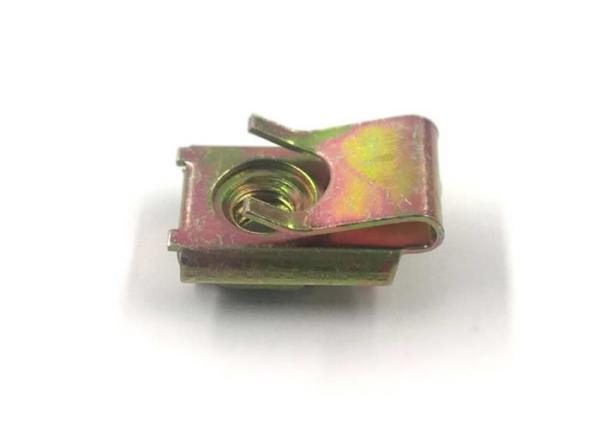 High Strength M6 Cage Nuts Round Holes For Power Distribution Boxes