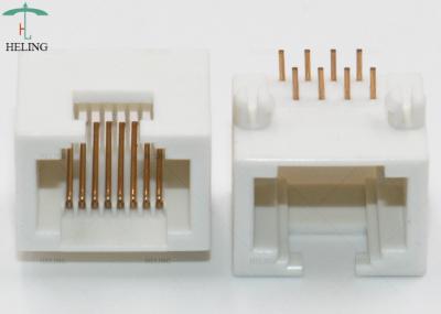 Tomada THT RJ45 Conector de Ângulo Reto Porta Única MJ5388-W011-HRN1