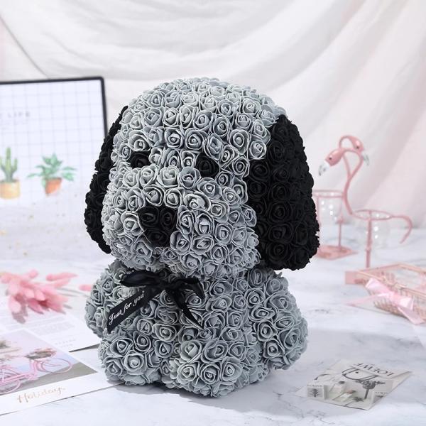 New Arrival Artificial Flower Roses PE/Foam Rose Dog For Gift