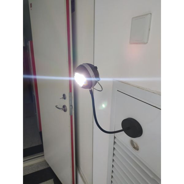 Portable Flexible Rechargeable Led Inspection Lamp With Magnet And Power Bank