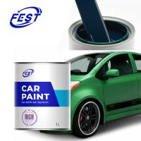 1K de alta qualidade cores basecoat pintura verde pintura de carro pintura de toque pintura de carro
