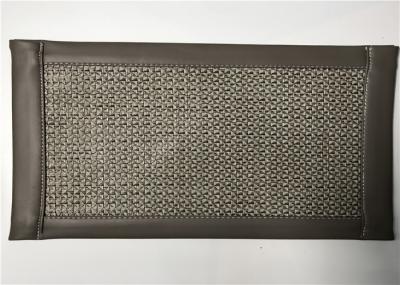 Customized Size Woven Vinyl Rug / No - Slip Woven PVC Flooring