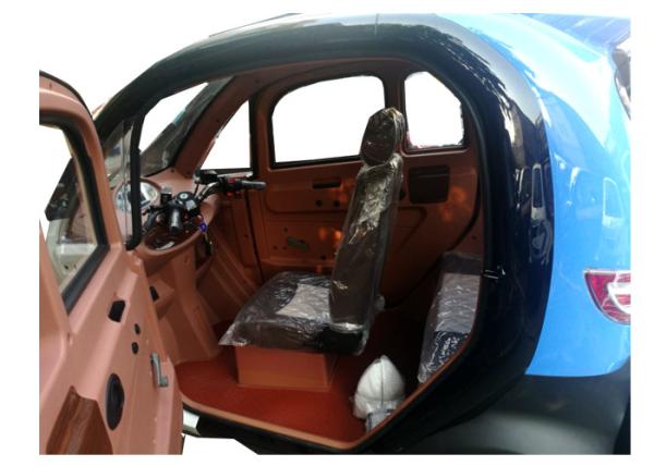 240Kg Economic Electric Cars , 60V1200W Motor Steering Wheel Automatic Electric Car