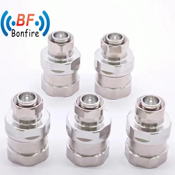 Adaptador de conector coaxial de RF 7-16 Convertidor de macho para fêmea