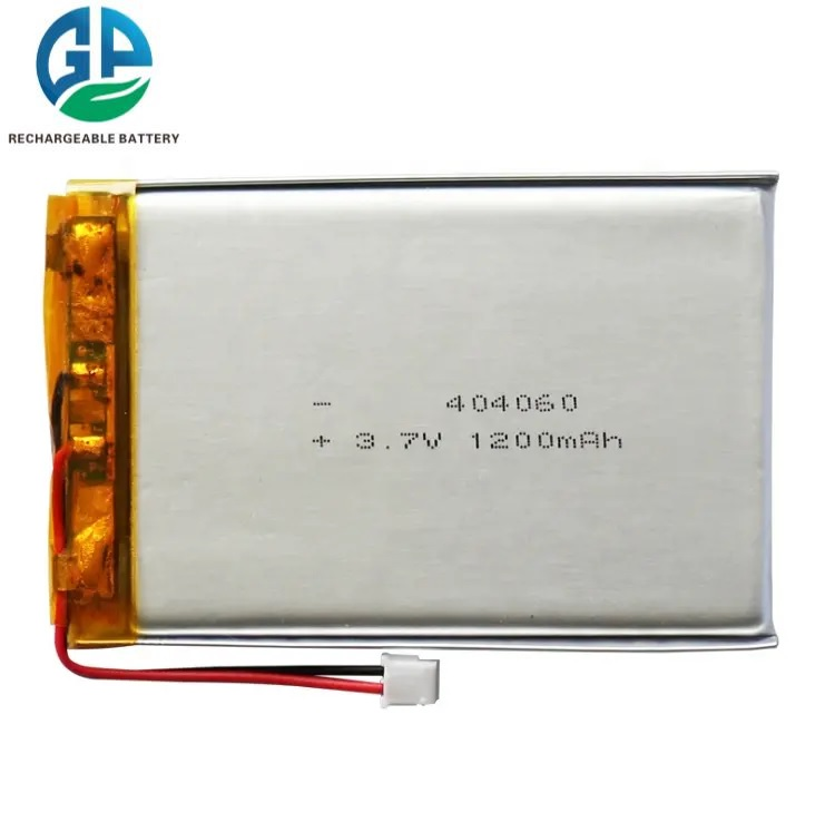 3.7v высокопроизводительная перезаряжаемая литий-полимерная батарея 404060 1200mah Малая