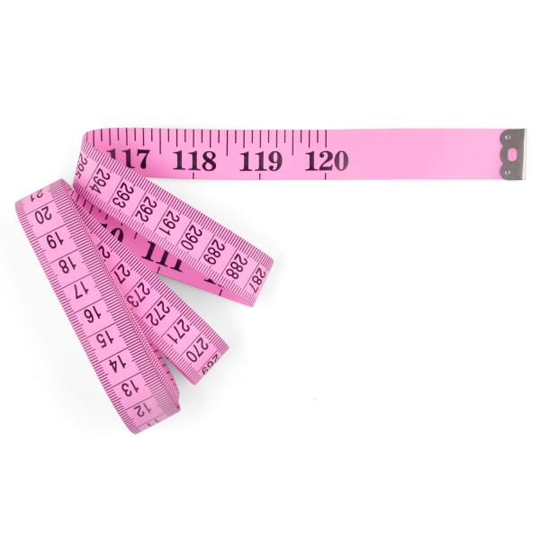 Wintape 3m Pink Clothing Tape Measure Dual Scales Long Soft Vinyl Material