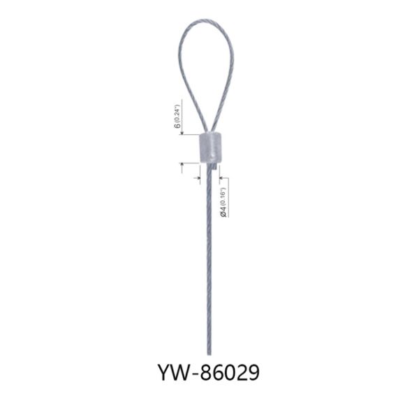 Die Cast Terminals Cable Loop Galvanized / Stainless Steel Wire Rope Fitting YW86029