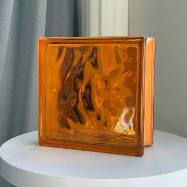 Modern Colored Hollow Glass Blocks | For Medical, Kitchen & Curtain Wall