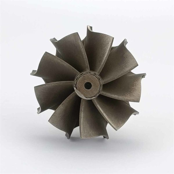 MS-TECH Turbo TD04HL - 9B Turbo Turbine Wheel Shaft 49189-30100 49177-30100 Ind:52mm Exd:45.65mm Blades9