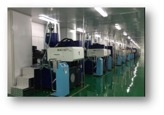 130g PP Clear Cup Single Wall Injection Molding com tampa ecológica e reciclável