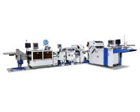 600TS Pile Feeder Machine de pliage automatique pharmaceutique extérieure avec machine d'étiquetage pour manuel d'instructions pharmaceutiques pliés