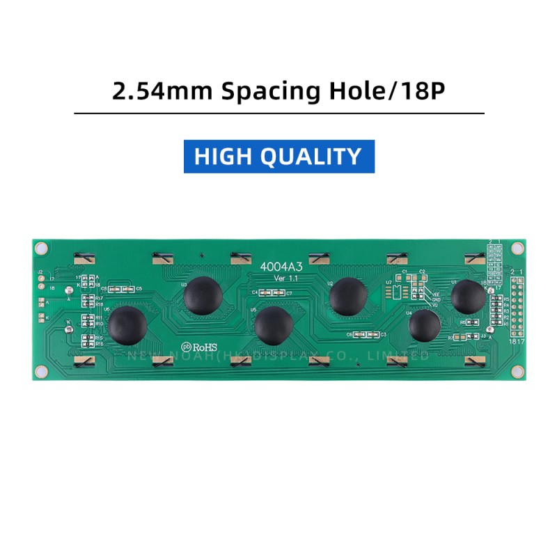 Persian Blue Film White Letters 4004A3 4X40 4004 Character LCD Module ST7066U LCM Parallel Port