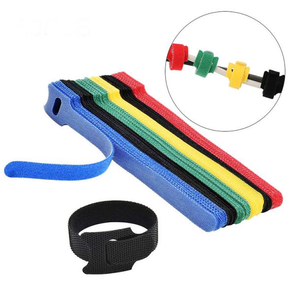 15mm*200mm 100%Nylon Double Sided Velcro Cable ROSH