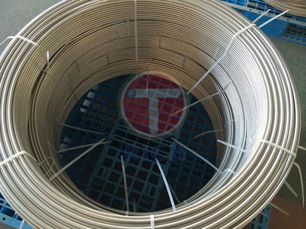 ASTM 304L 316L 2205 tubo de aço inoxidável da bobina 2507 825 625