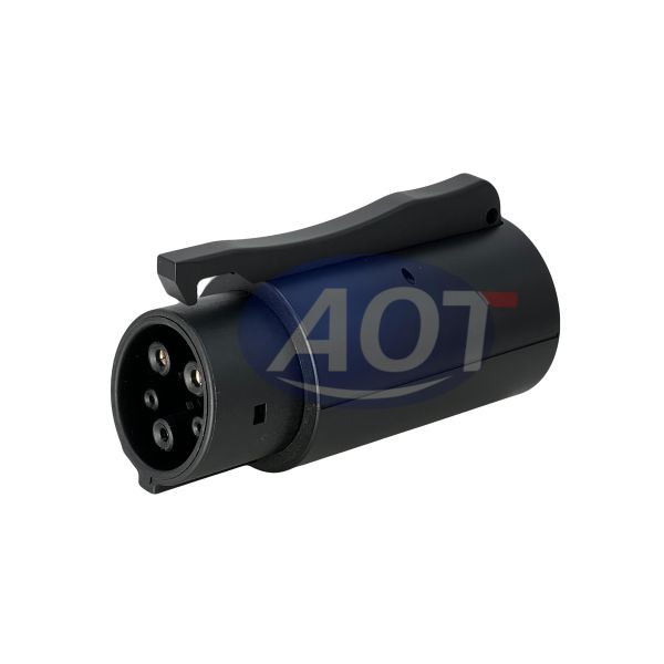 Portable EV Plug J1772 EV Vehicle Charging Plug Adapter 80Amp Tesla To J1772 Adapter