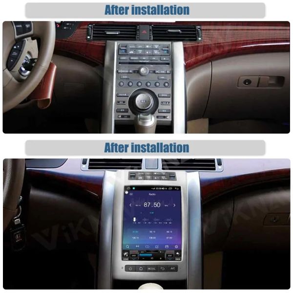 10.4 дюймовый 8-ядерный стерео для 2006-2010 Acura RL Android GPS навигация Мультимедийный плеер ЖК-экран Беспроводный Carplay BT 4G