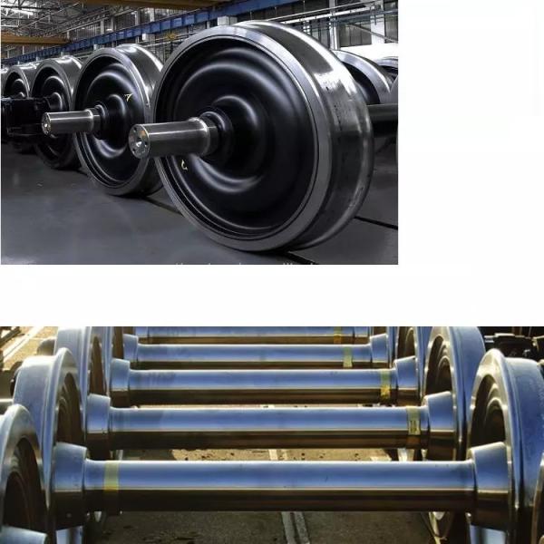 Trilho Wheelset Crane Walking Wheel Forged Steel Wheelset da flange de AAR único