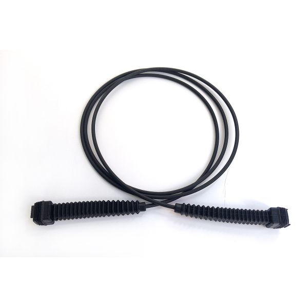 CPRI Exterior 2fo TPU Cordón de parche de fibra óptica NSN DLC Duplex a prueba de agua 4.8mm