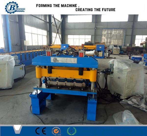 820 Model Metal Steel IBR Roof Panel Roll Forming Machine / Roof Sheet Making Machine