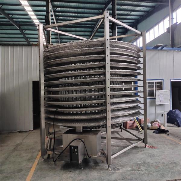                  Commercial Food Making Stainless Steel Spiral Bread Proofer Tower for Sale             