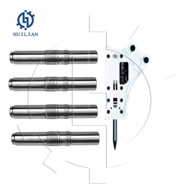 JCB3T Démoliteur hydraulique de roches Marteaux Pièces détachées piston Excavateur marteau piston hydraulique Piston démoliteur