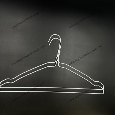Functional Blue Laundry Wire Hanger with Foam Guard 14.5 Guage