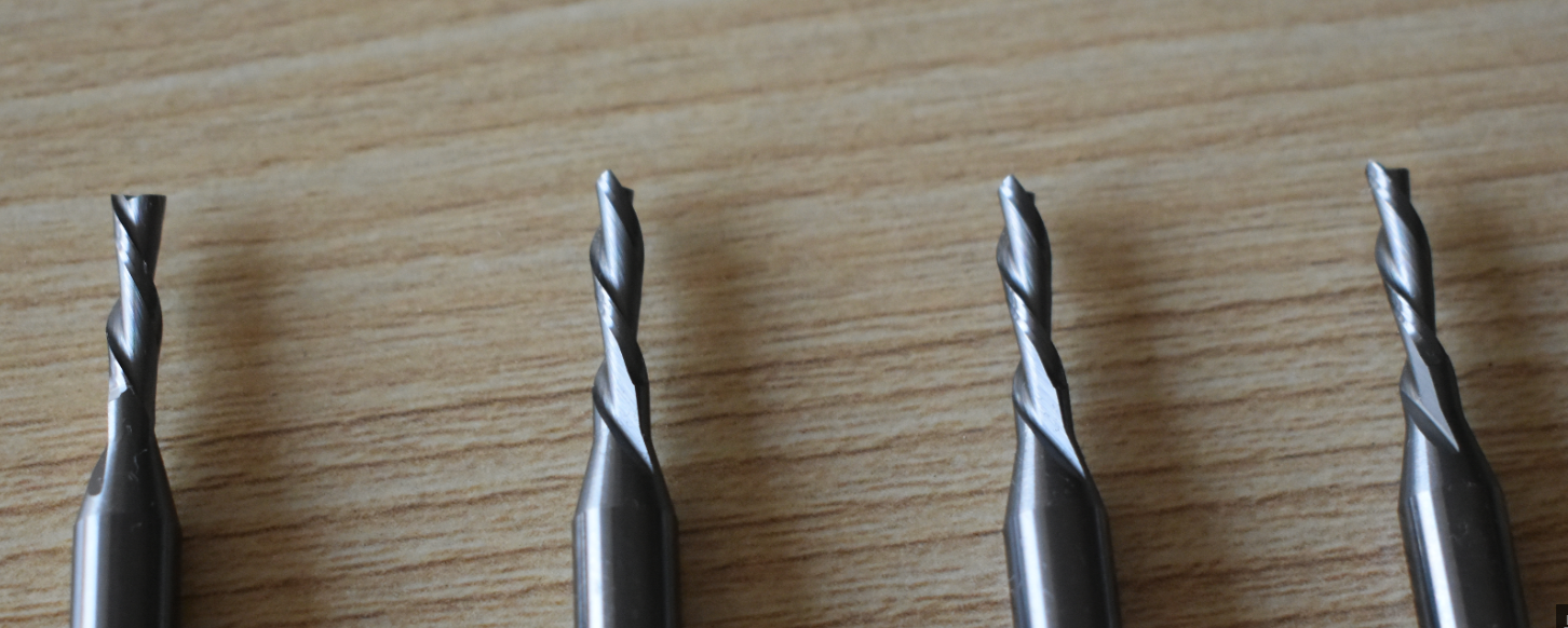 Uncoated 2 Flute 12mm Carbide Milling Cutter For Furniture Industry