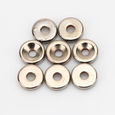 Nickel Planting Round Neodymium Magnets Super Strong Magnet magnet with hole China magnet