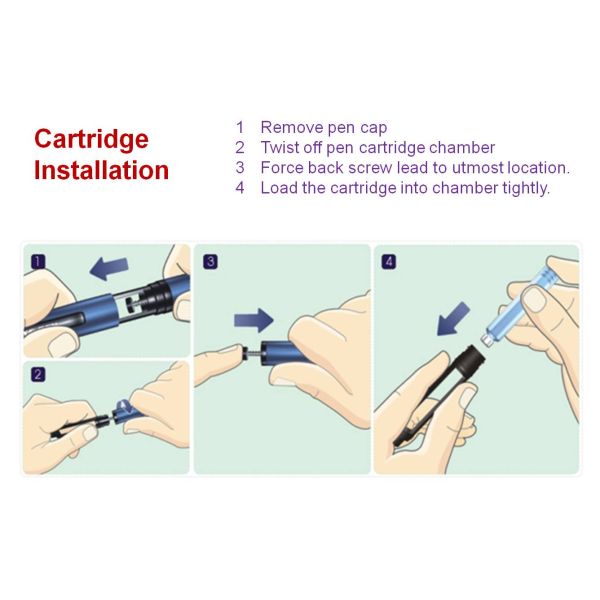Long Acting Regular Diabetes Insulin Pen Safety Needles , Syringe Pen