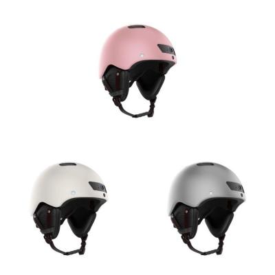 RoHS Adjustable PC EPS Built In Camera Helmet With Auto Sensing Brake Light