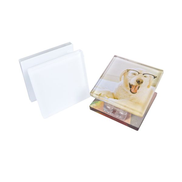 Book Decoration Sublimation Acrylic Book Clip Page Holder Blanks