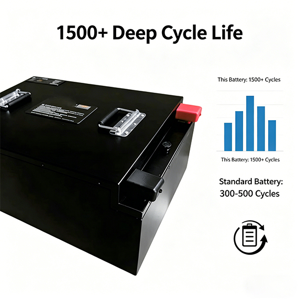 60V 100Ah Lithium Ion Battery with 1500 Cycle Life and Weather Resistance for Electric Scooters and Tricycles