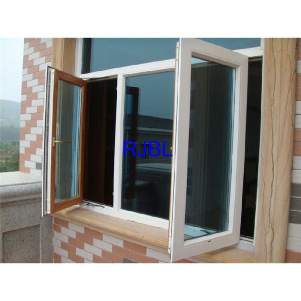 Тройка застеклила алюминиевое одетое деревянное Виндовс энергосберегающее с дизайном элегантности