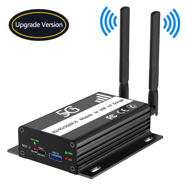 Новая версия NGFF(M.2) клавиатура B на USB 3.0 Адаптер с картой Слот и дополнительное питание для 3G / 4G / 5G Модуль