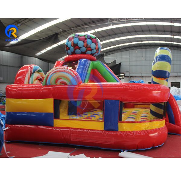 Certificate EN71/CE Inflatable Castle Slide Combo Jumping Bouncy Castle with Slide