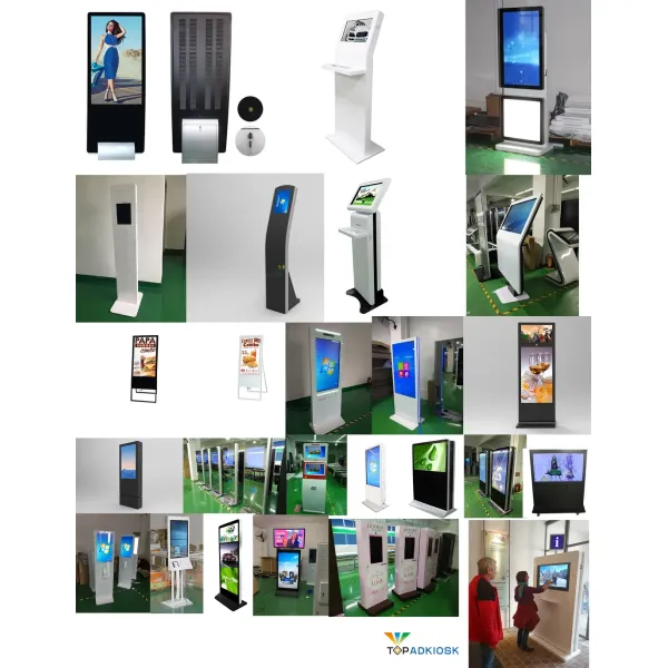43-65 Inch Outdoor Touch Screen Kiosk 1920x1080 Resolution
