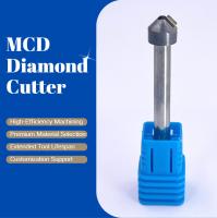 Cortador de diamantes MCD de grado de precisión personalizable para mecanizado de alta eficiencia