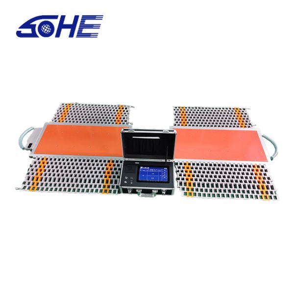 Direct Current 10.5V 25Ton Wireless Digital Dynamic Portable Weighing Truck Scale OEM