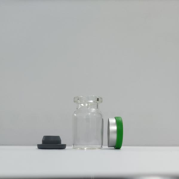 Venda imperdível frasco de frasco de vidro médico âmbar claro frasco de vidro com rolhas de borracha
