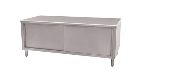 Таблица работы кухни нержавеющей стали агрегата коммерчески с Backsplash