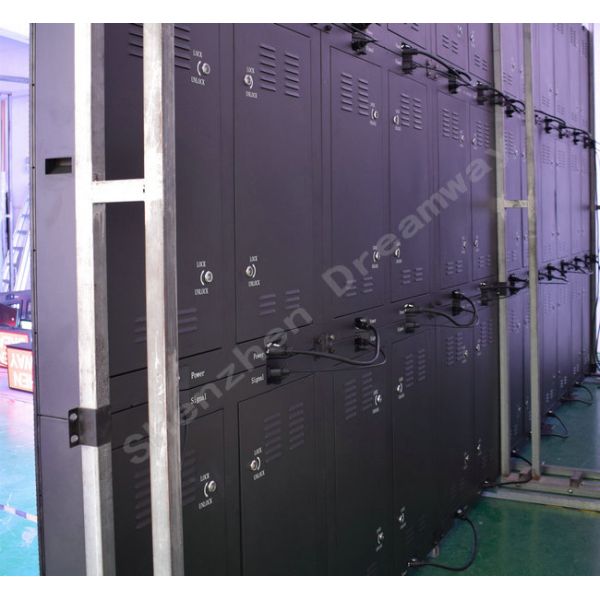 SMD 3535 Outdoor Advertising LED Display Panel Full Color P10 960*960mm With Hdmi