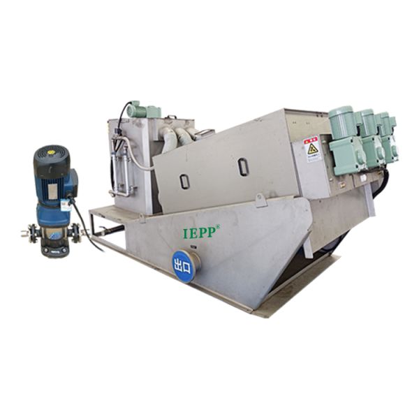 IEPP Integrated Max Flow 180m3/h Food Meat Processing Oil Water Separator Grease Trap System Dissolved air Flotation Machine